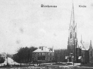 Lornsenplatz / Blankeneser Kirche 1896
